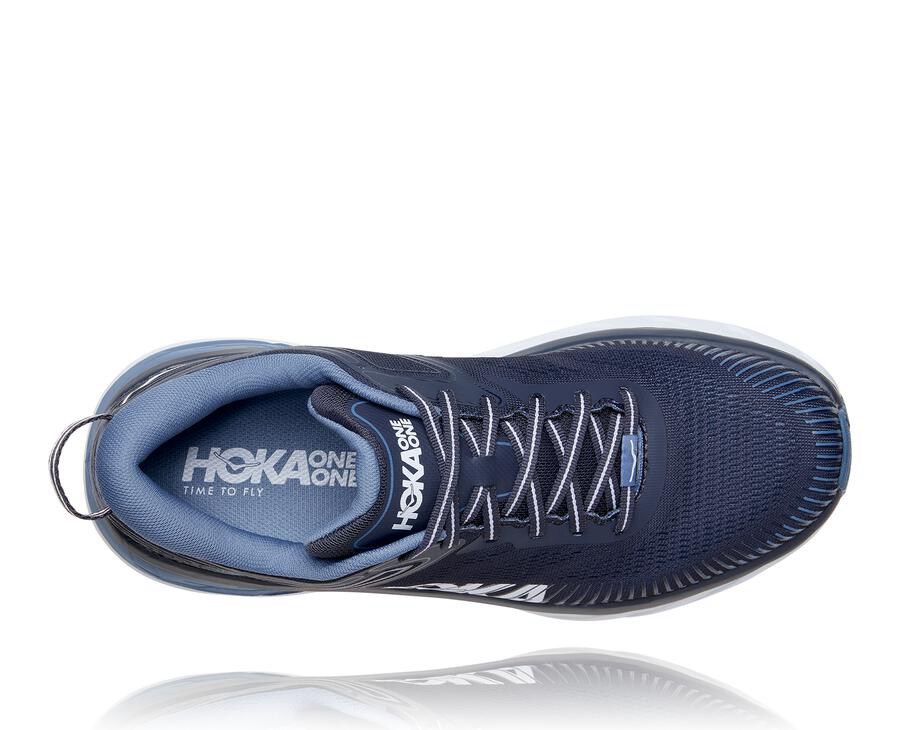 Hoka One One Løbesko Herre - Bondi 7 - Mørkeblå - 267083BUS